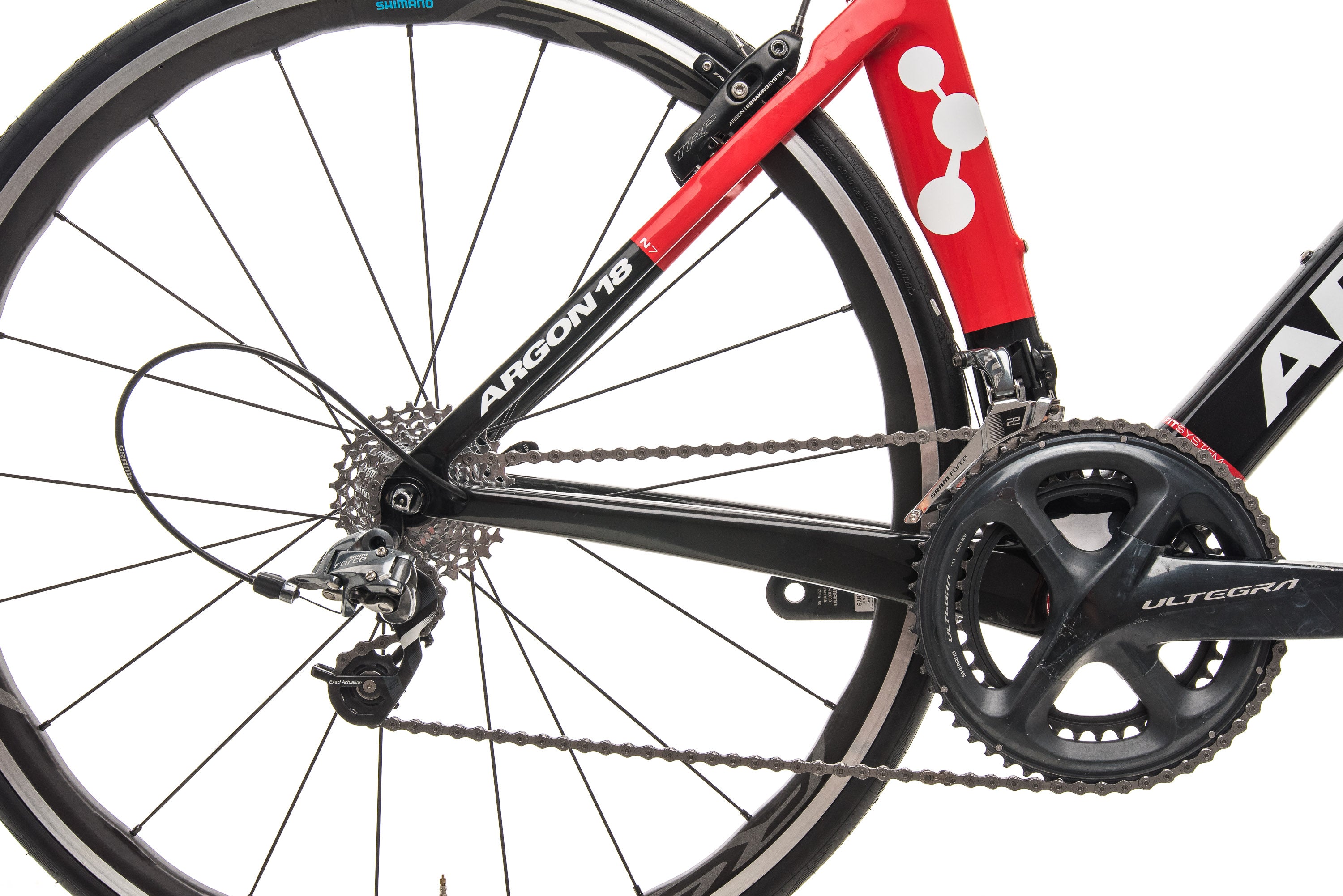 Argon 18 Nitrogen Road Bike 2017 - Lightweight Carbon Frame, Small Size for Men & Women - Perfect for Racing, Commuting & Long-Distance Cycling