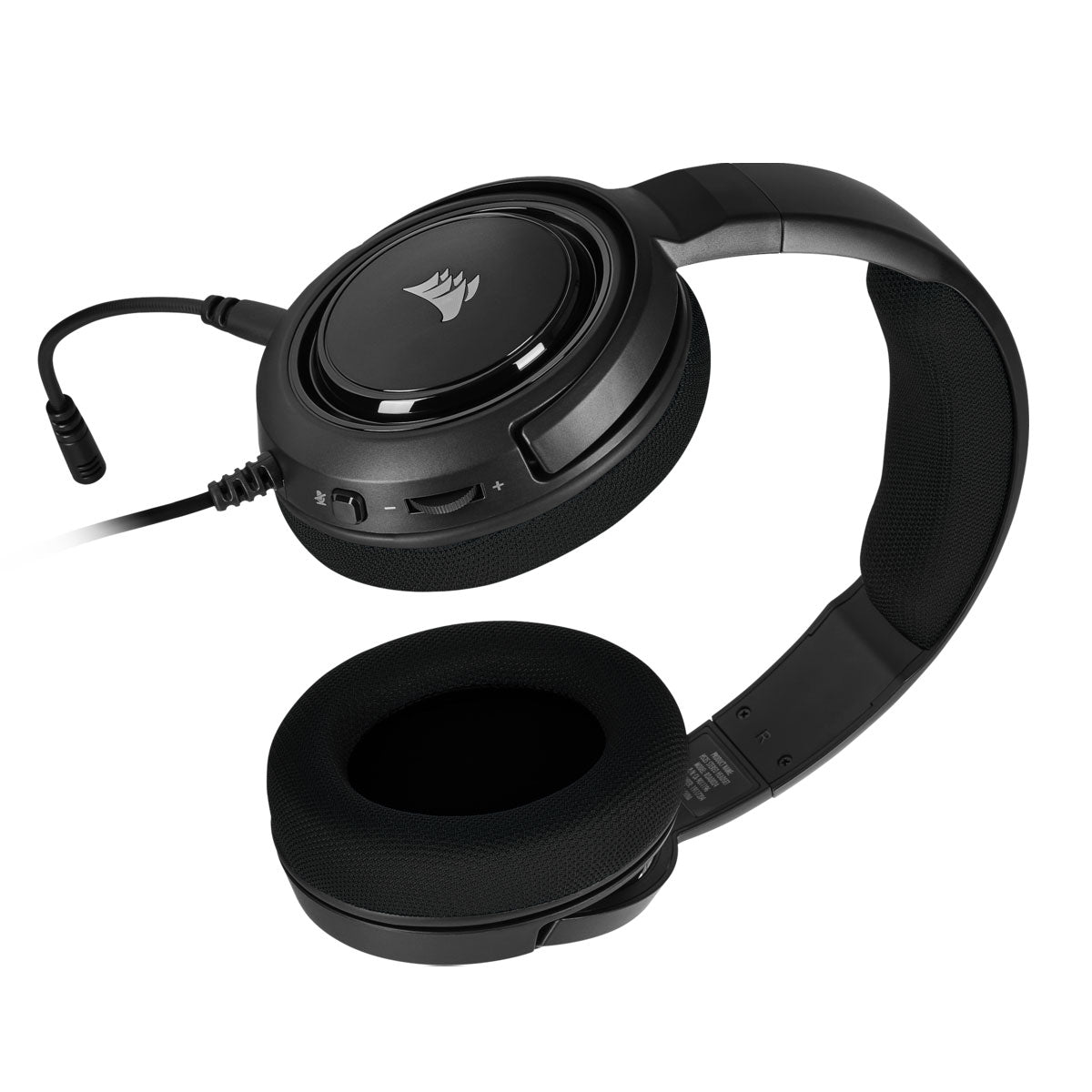 Corsair HS35 Stereo Gaming Headset with Noise Isolation - Black | Comfortable Over-Ear Headphones for PC, PS4, Xbox & Mobile Gaming | Perfect for Esports, Streaming & Long Gaming Sessions