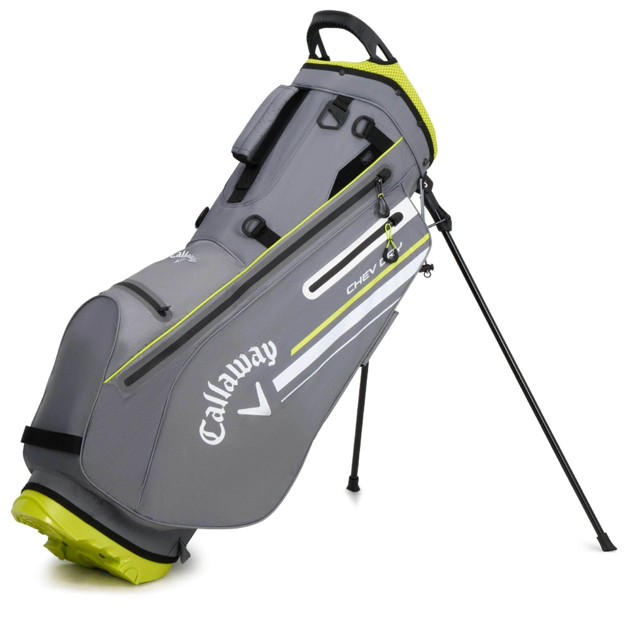 Callaway Golf Chev Dry Stand Bag 2023 - Lightweight Waterproof Golf Stand Bag for Men & Women - Perfect for Driving Range, Course & Tournament Play