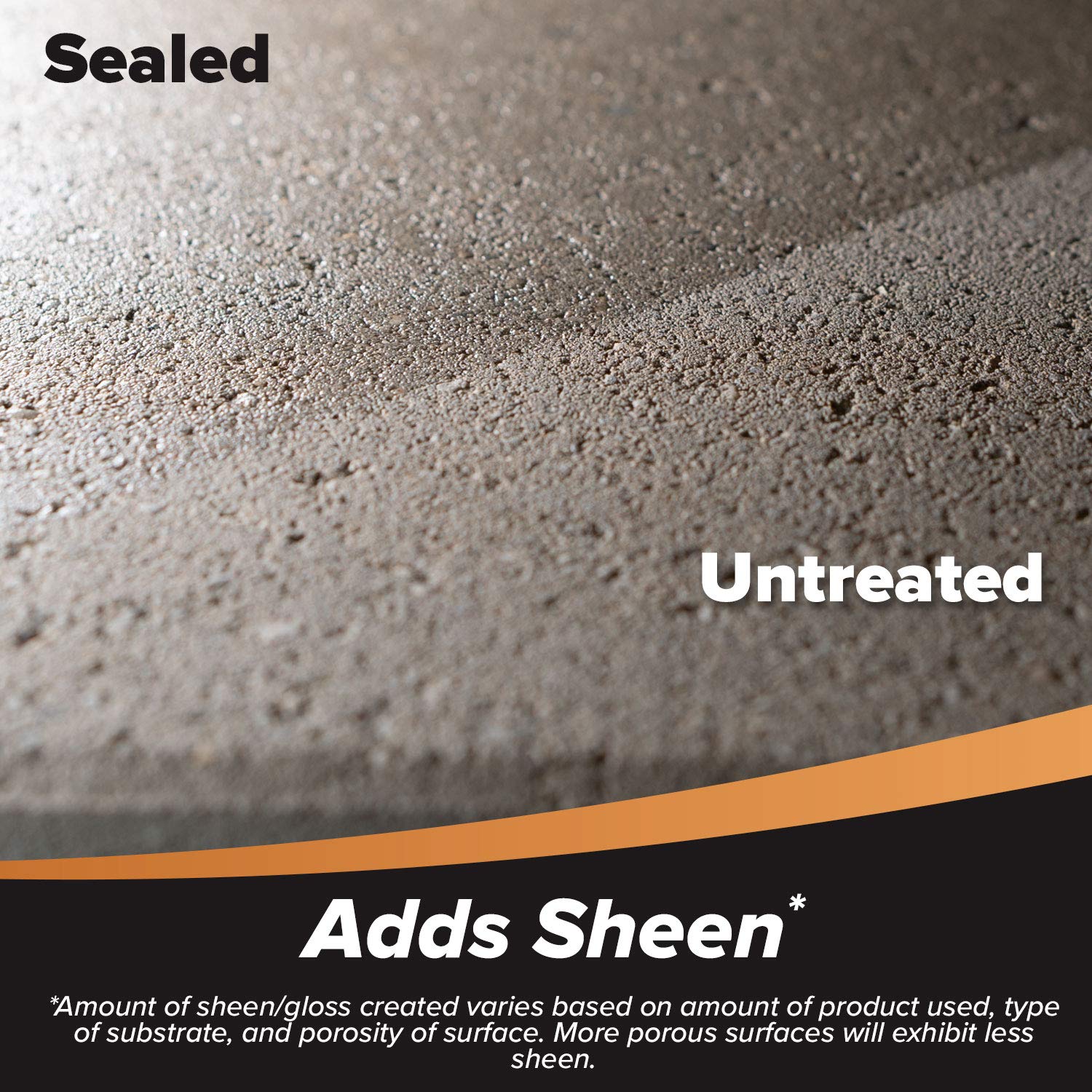 Glossy Wet Look Patio Paver Sealer 2.5 Gallon - Clear Water-Based Sealant for Natural Stone, Concrete & Brick - Enhances Color & Protects Against Weather, Stains - Perfect for Driveways, Walkways & Pool Decks