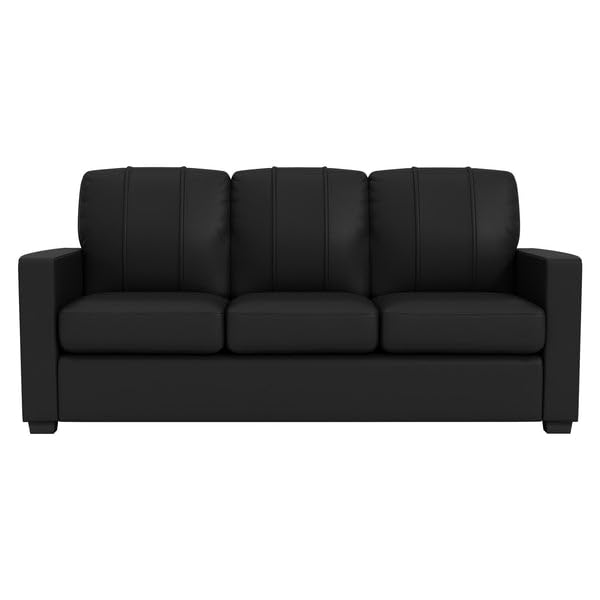 Milwaukee Bucks Logo Stationary Sofa - Comfortable NBA Fan Furniture for Living Room, Game Room & Man Cave