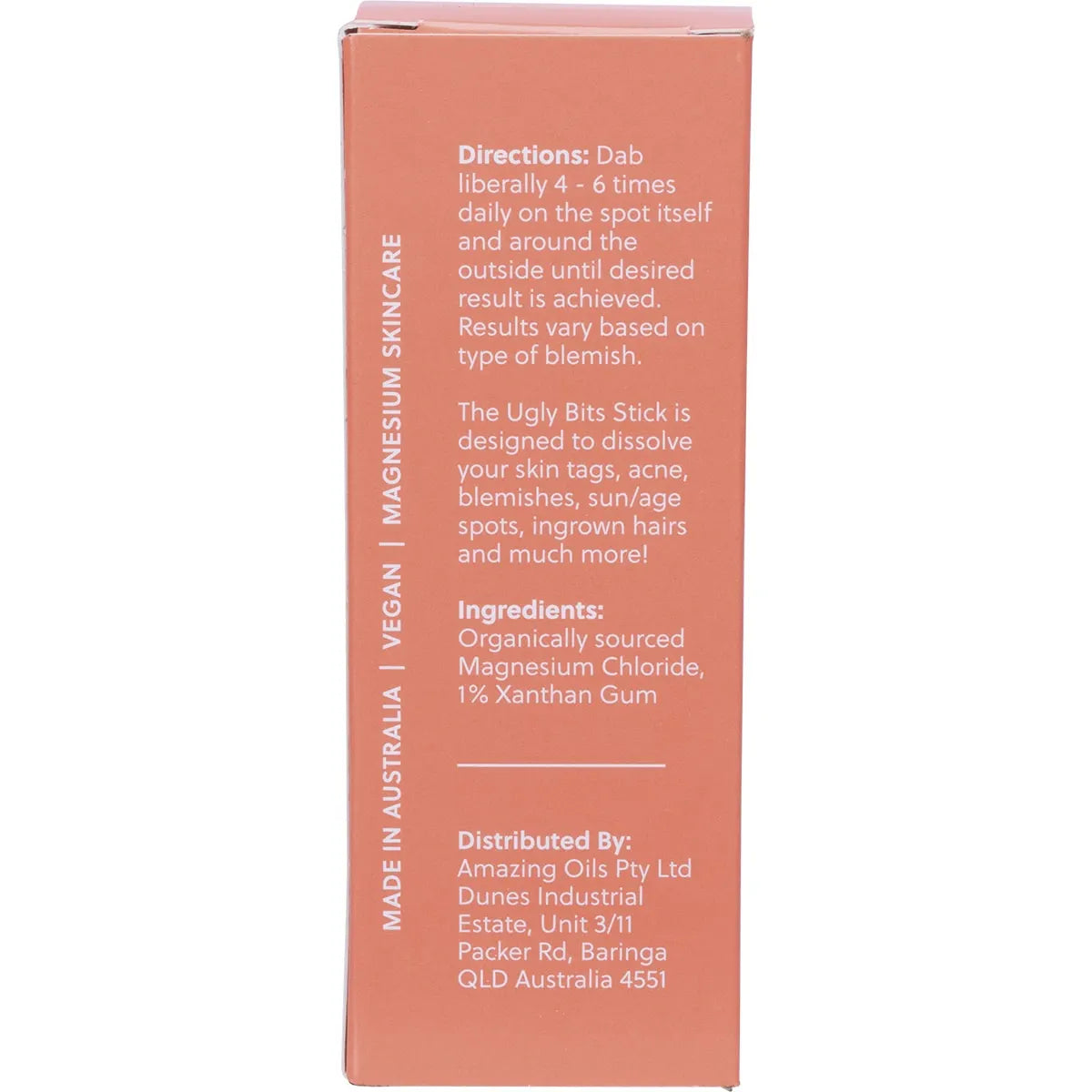 Best Magnesium Blemish Stick for Acne & Skin Care - Natural Oils Formula for Clear Skin | Perfect for Daily Skincare Routine & On-the-Go Use