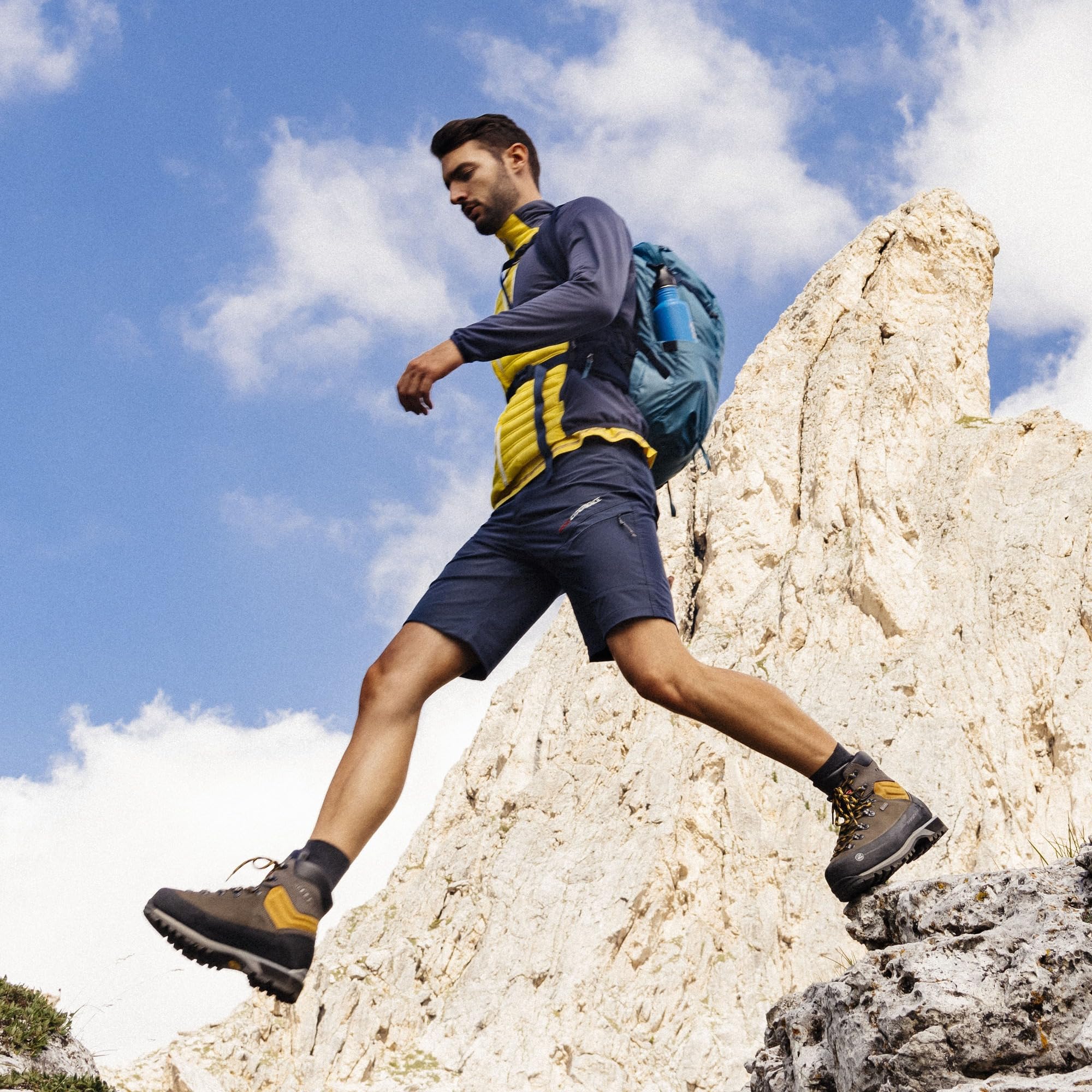 Best Men's Hiking & Trekking Shoes - Lightweight Waterproof Outdoor Boots for Mountain Climbing, Trail Running & Camping Adventures