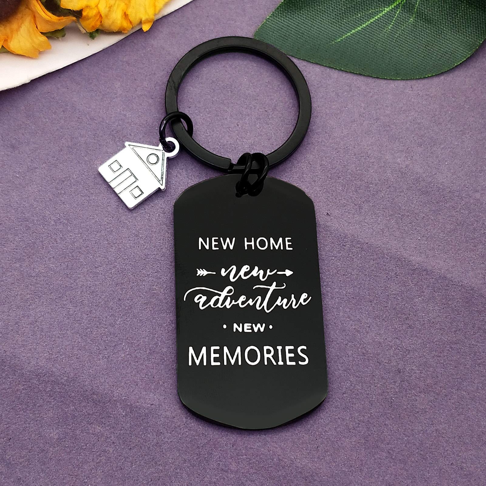 Vadaka First Home Keychains - Funny Housewarming Gift for New Home Owners, Realtor Closing Gifts & Moving in Keyrings (2024 Collection) - Perfect for Housewarming Parties, Realtor Appreciation & New Home Celebrations