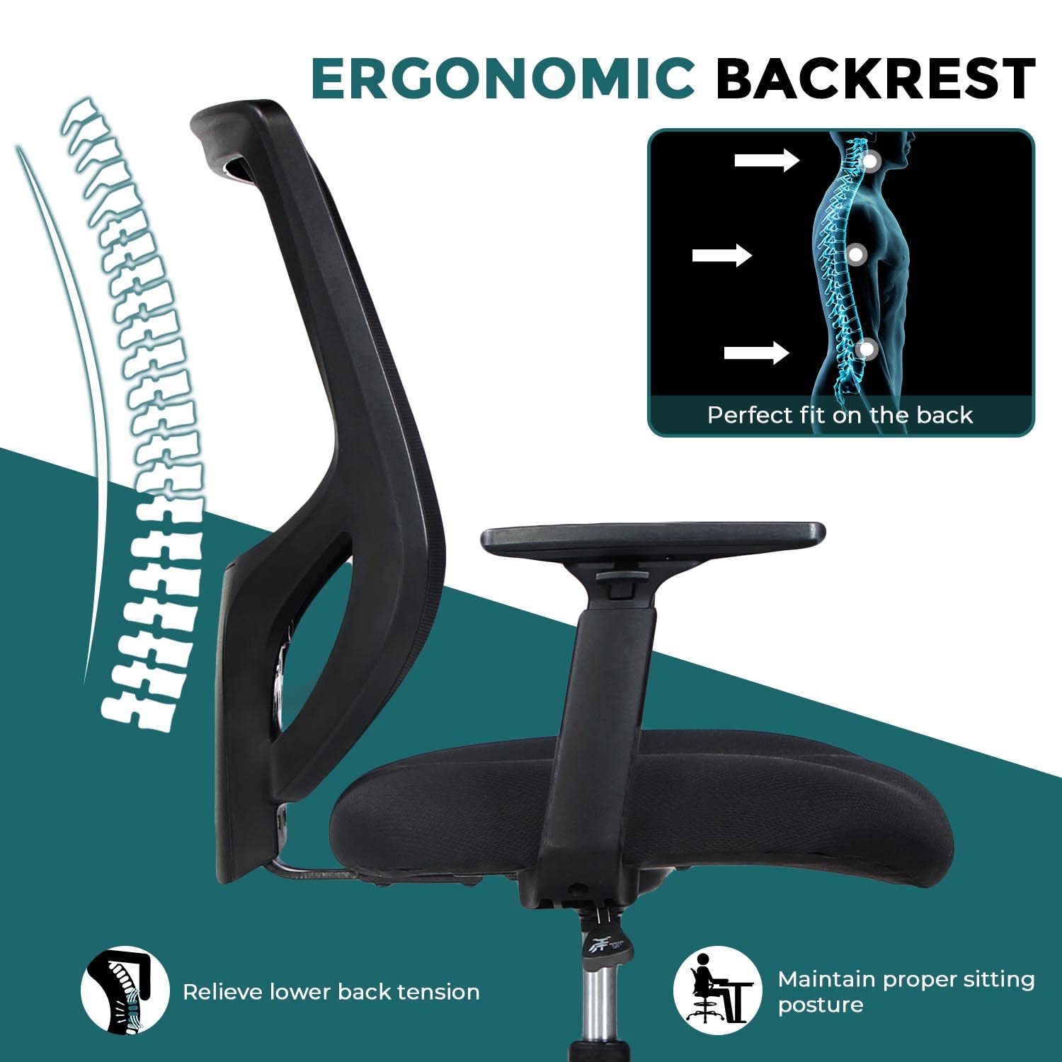 SMUG Adjustable Drafting Chair - Tall Office Chair with Mid Back Mesh & Foot Ring - Ergonomic Desk Chair for Standing Workstations - Perfect for Architects, Artists & Home Office Use