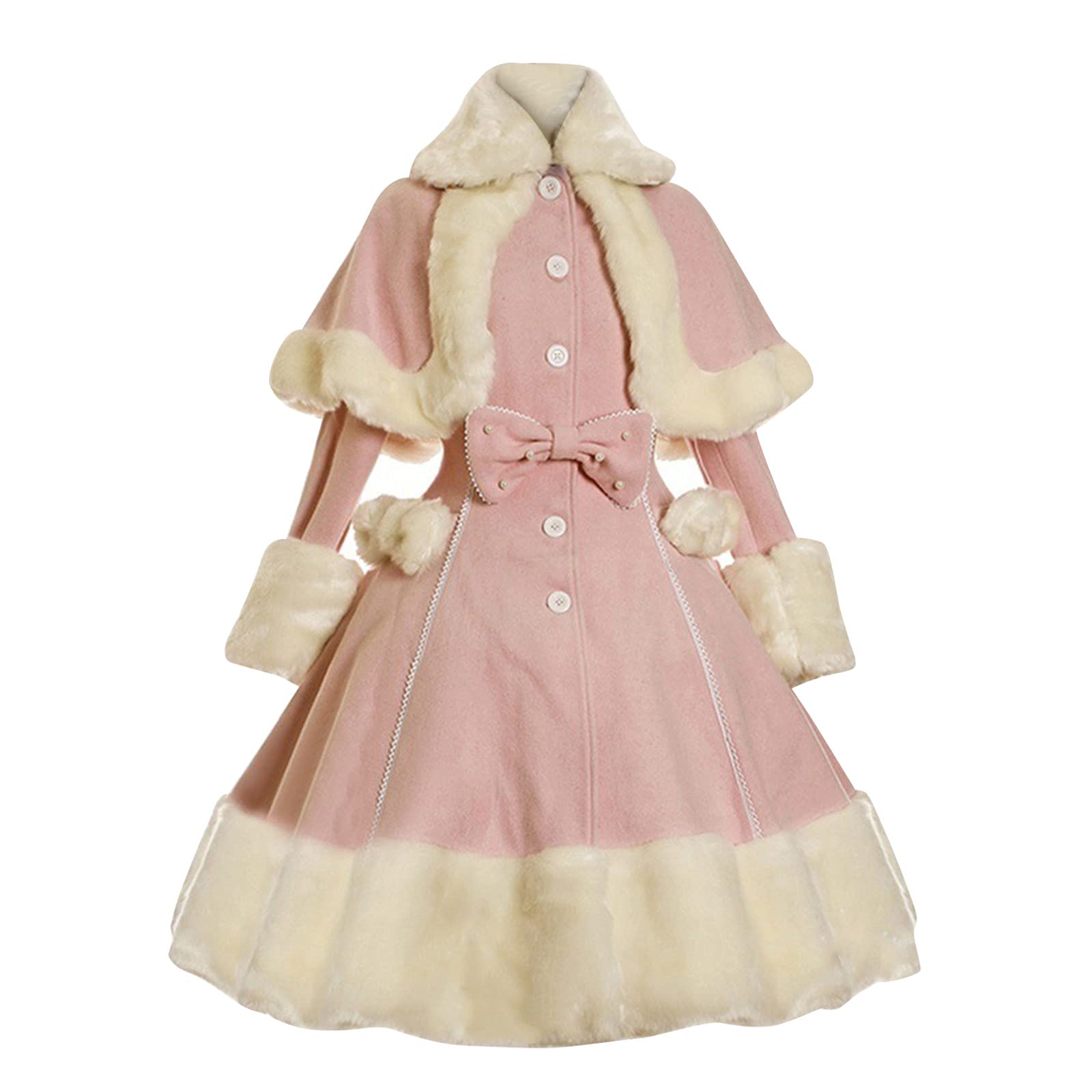 Vintage Style Women's Dress with Trumpet Sleeves - Solid Color Casual Princess Dress for Party, Wedding & Special Occasions | Perfect for New Year Celebrations, Date Nights & Formal Events