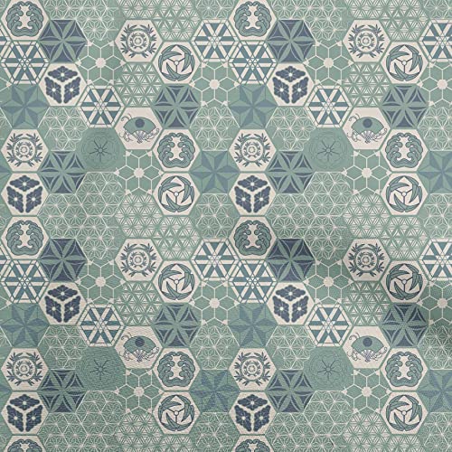 Dusty Teal Green