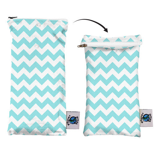 Planet Wise Reusable Wet Wipe Pouch - Eco-Friendly & Waterproof for Diaper Changes, Travel & On-the-Go Essentials