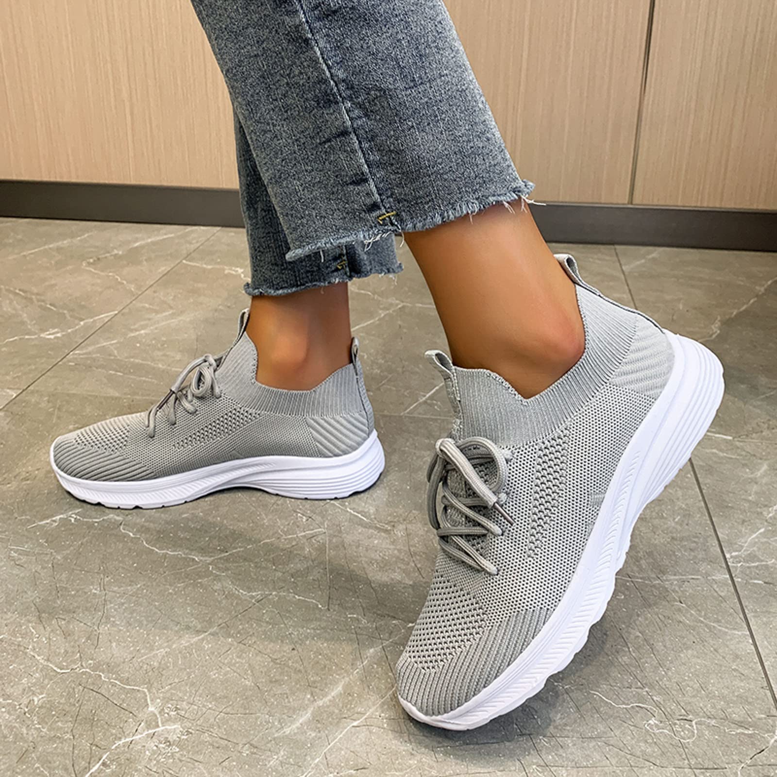 Women's Non-Slip Comfortable Tennis Shoes - Fashion Sneakers for Fall | Perfect for Court Play, Gym Workouts & Casual Wear