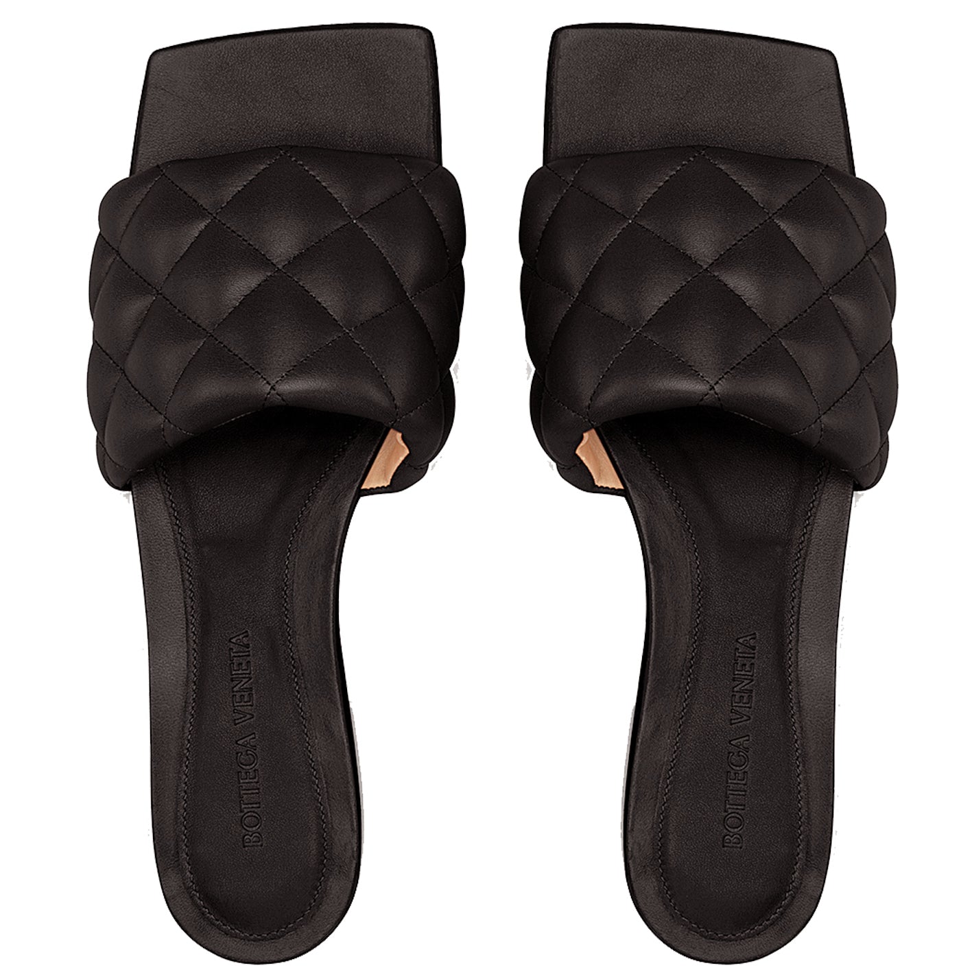 Comfortable Padded Slide Sandals with Stitched Detail in Chocolate Brown - Perfect for Casual Wear, Beach Outings, and Lounging at Home