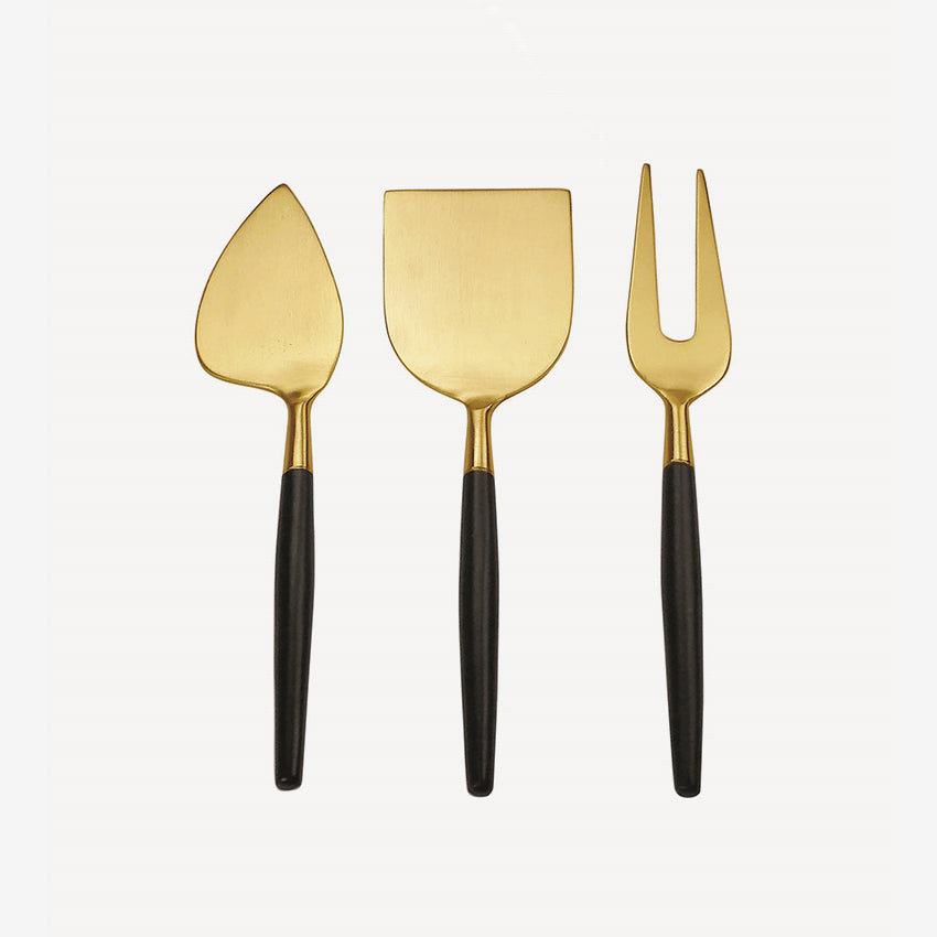 Artisan 85 | Soho 3-Piece Cheese Board Set with Knives - Perfect for Entertaining, Charcuterie & Wine Pairing