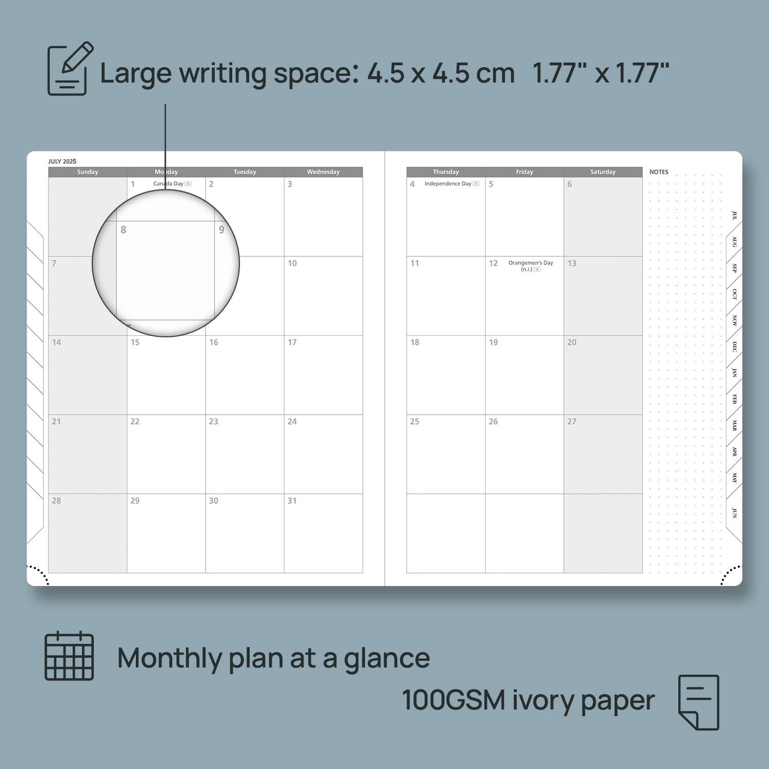 POPRUN 2025 Planner - 8.5