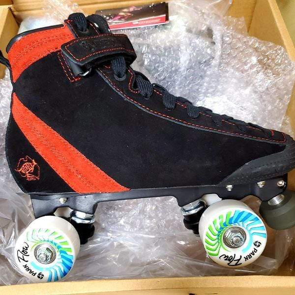 Bont MyBonts ParkStar Custom Roller Skates Boots - Premium Adjustable Quad Skates for Indoor & Outdoor Skating, Rink, Derby & Artistic Performance