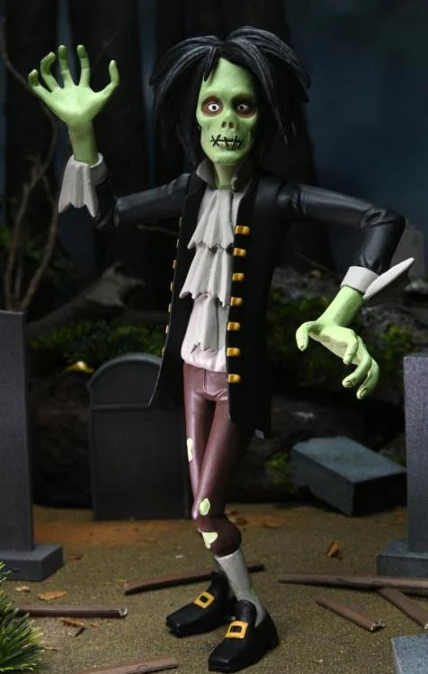 Hocus Pocus Toony Terrors Billy Butcherson Action Figure – Collectible Horror Movie Toy for Halloween Decor & Disney Fans