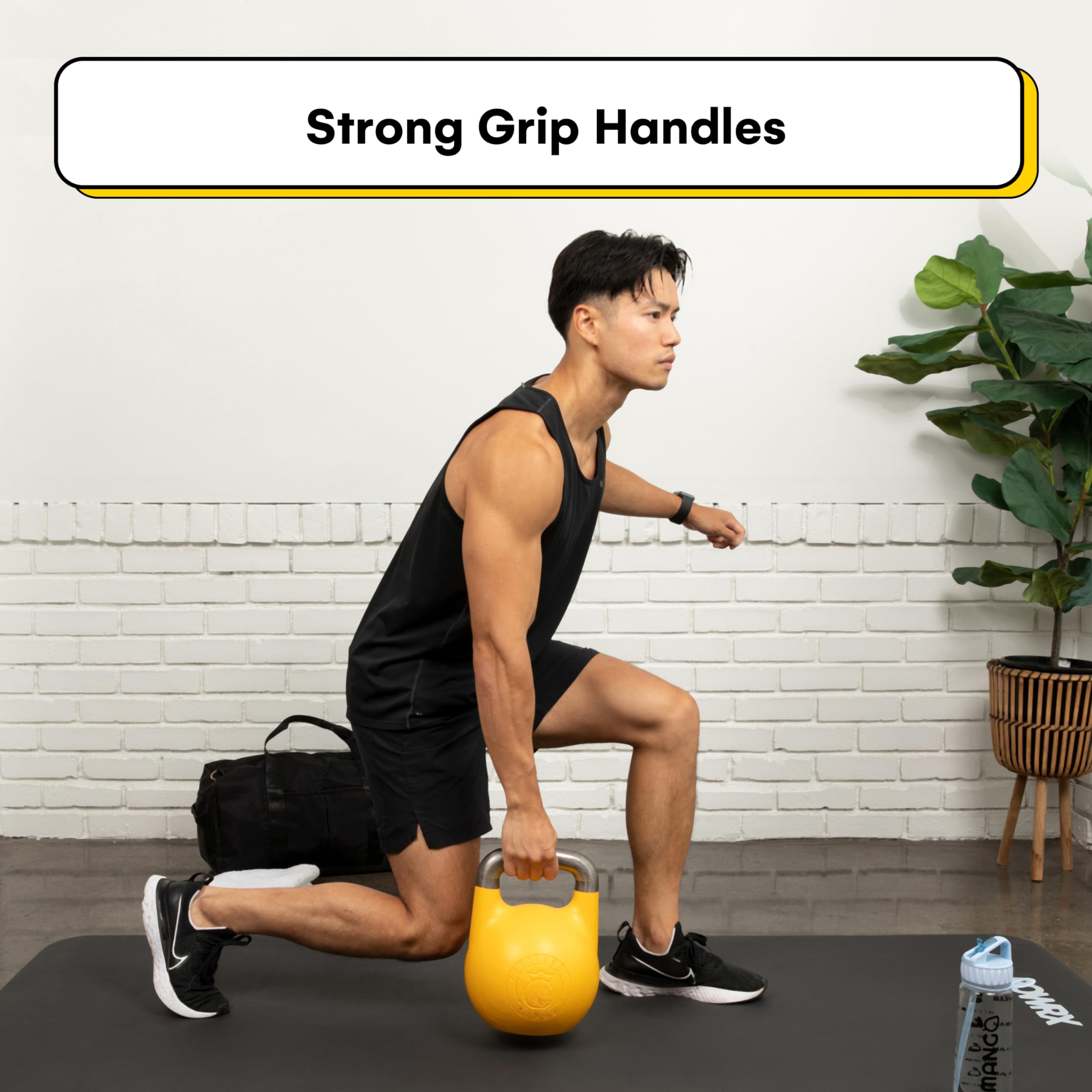 Kettlebell Kings Competition Kettlebells 8-48kg (35mm Handle) - Premium Gym Equipment for Strength Training & HIIT Workouts | Perfect for Home Gym, CrossFit & Functional Fitness | Ideal for Men & Women | Durable for High Repetition Exercises