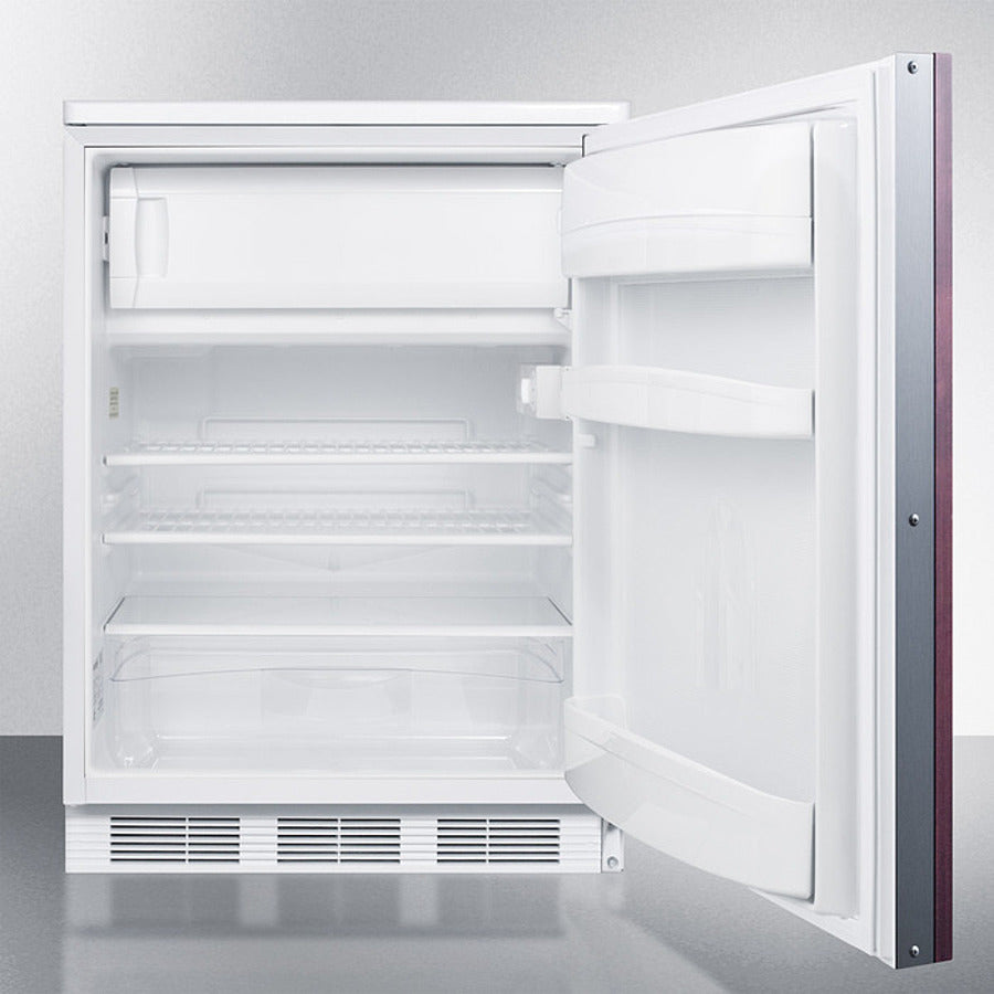 Accucold 24-Inch Wide Built-In Refrigerator Freezer CT66LWBIIF - Perfect for Kitchens, Basements, and Home Bars