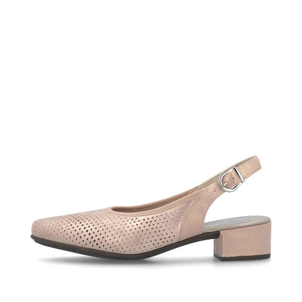 Rieker 47066 Rose Women's Comfort Shoes - Stylish & Lightweight for Work, Walking & Everyday Wear