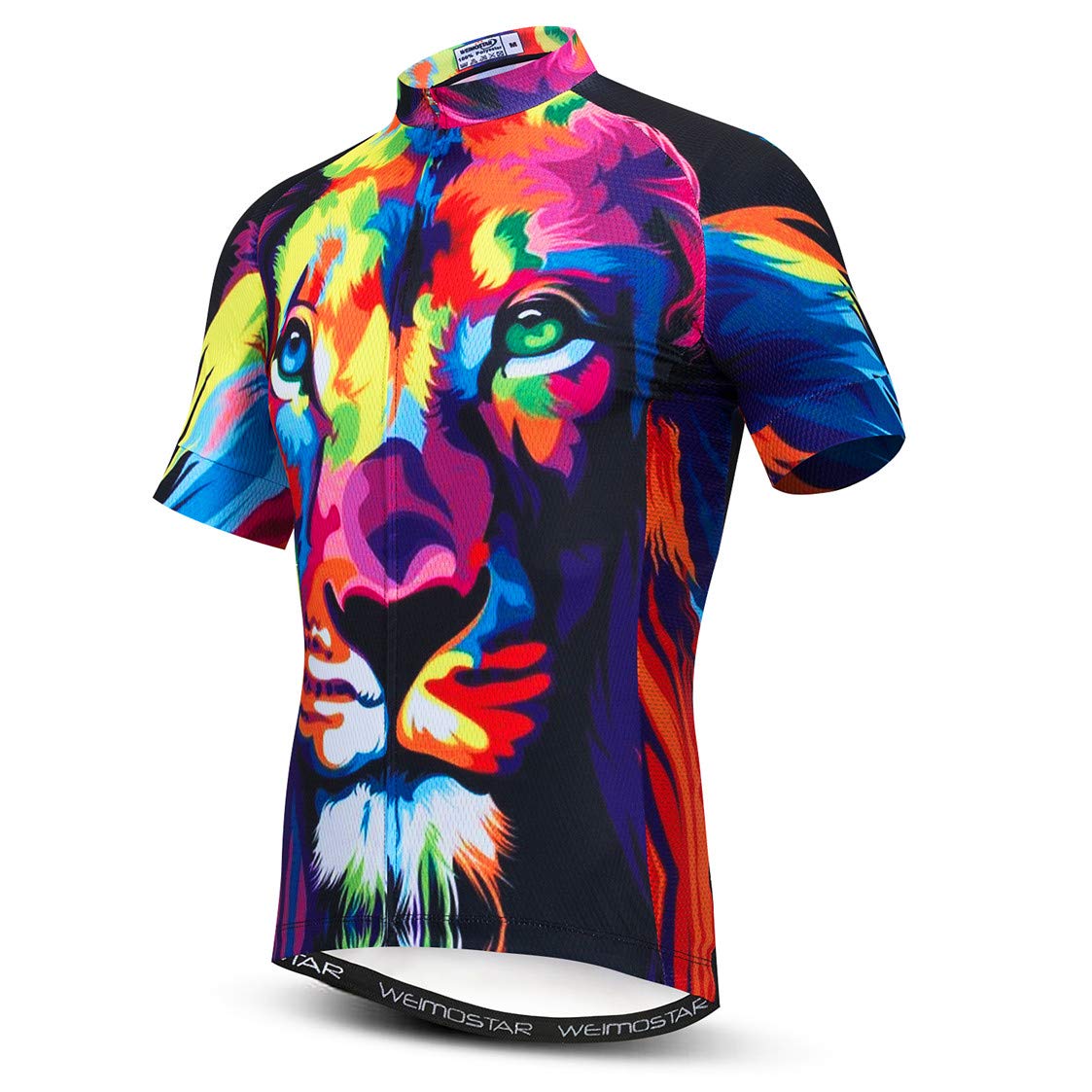 3D Bike Jersey for Men - Breathable Cycling Jersey Top for Summer Rides - Perfect for Road Biking, Mountain Biking & Outdoor Sports