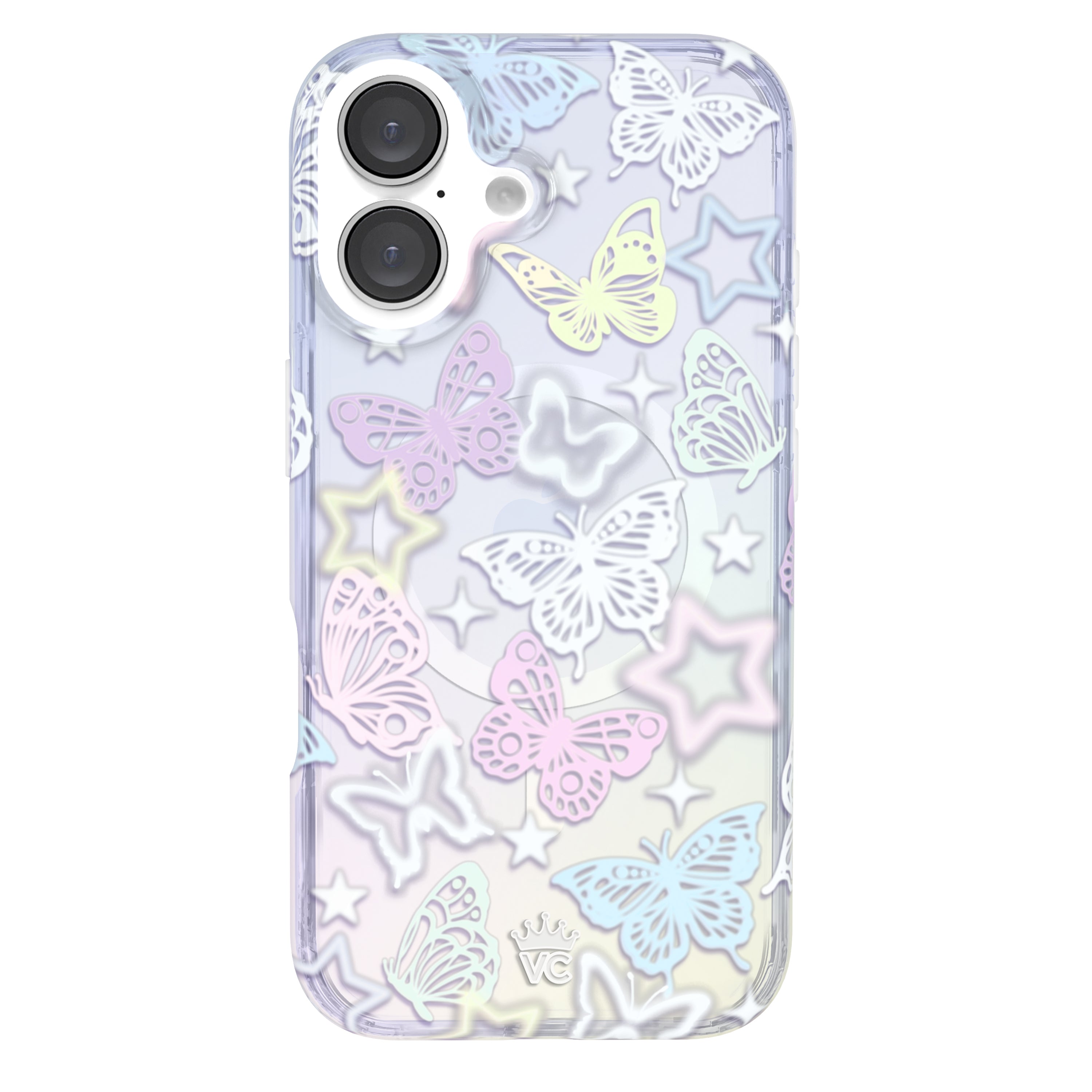 Butterfly Fantasy iPhone Case - Elegant Floral Design Protective Cover for iPhone 13/14/15 - Perfect for Everyday Use, Travel & Gifts