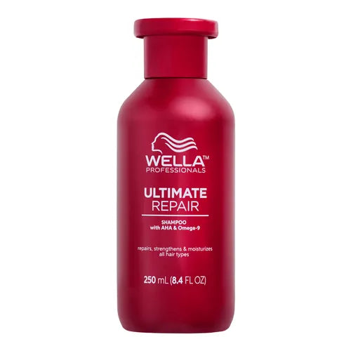 Wella Professionals Ultimate Repair Shampoo 250ml - Damaged Hair Treatment for Dry, Brittle Hair - Salon Quality Shampoo for Hair Repair & Hydration - Perfect for Daily Use & Post-Chemical Treatment Care