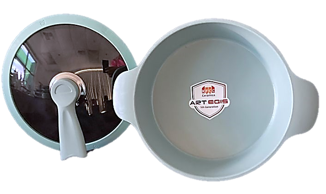 JADECOOK 9.5 Inch/24cm Casserole Dish with Lid - Oven Safe Stoneware Pot for Cooking, Baking & Serving - Perfect for Soups, Stews & Casseroles