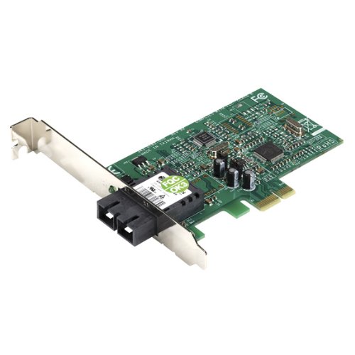 Black Box FST ETH PCIe Network Interface Card - 100BASE-FX SC Fiber Optic Ethernet Adapter for High-Speed Networking | Ideal for Servers, Workstations & Data Centers