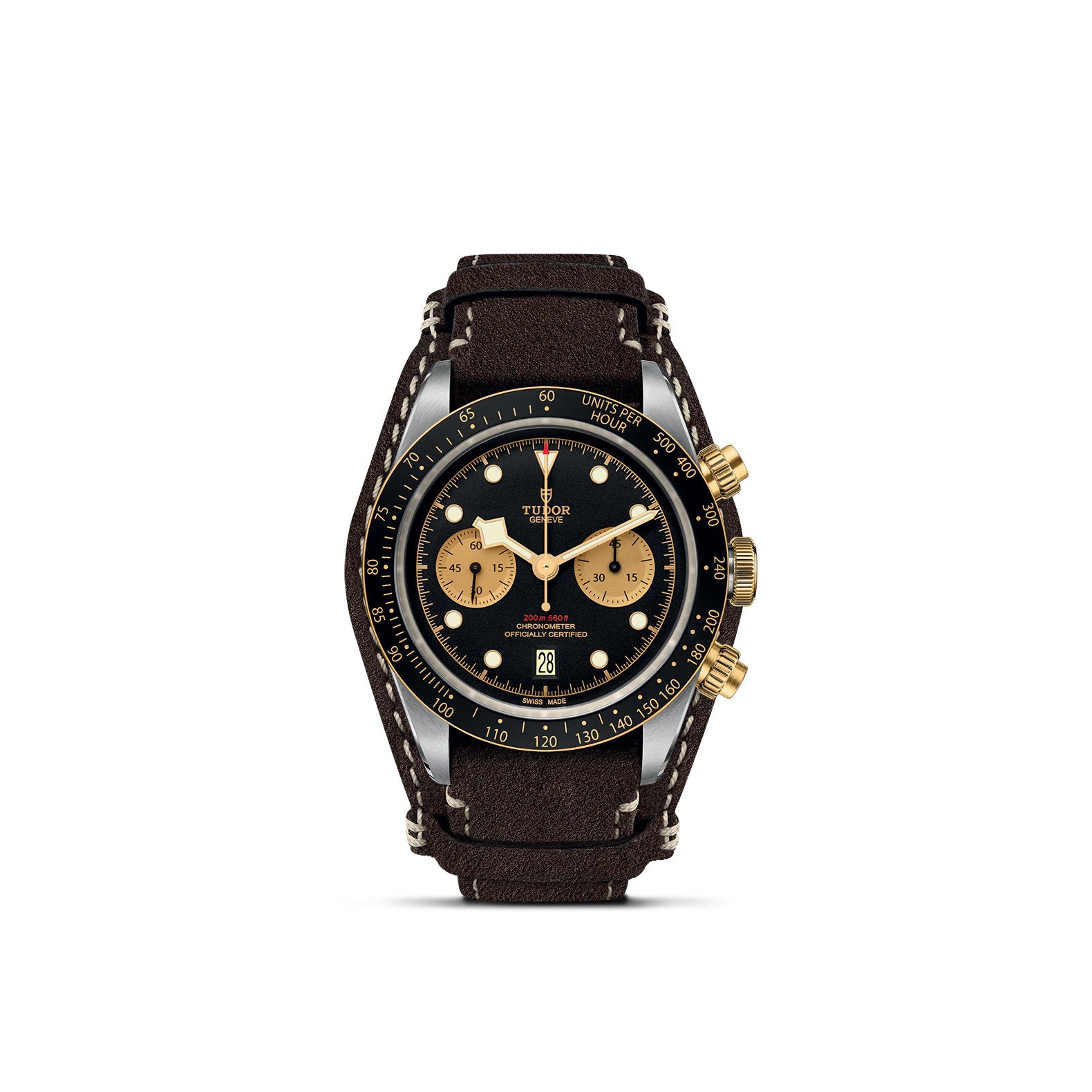 Tudor Black Bay Chrono S&G Watch - Luxury Swiss Automatic Chronograph for Men - Perfect for Business, Casual & Special Occasions