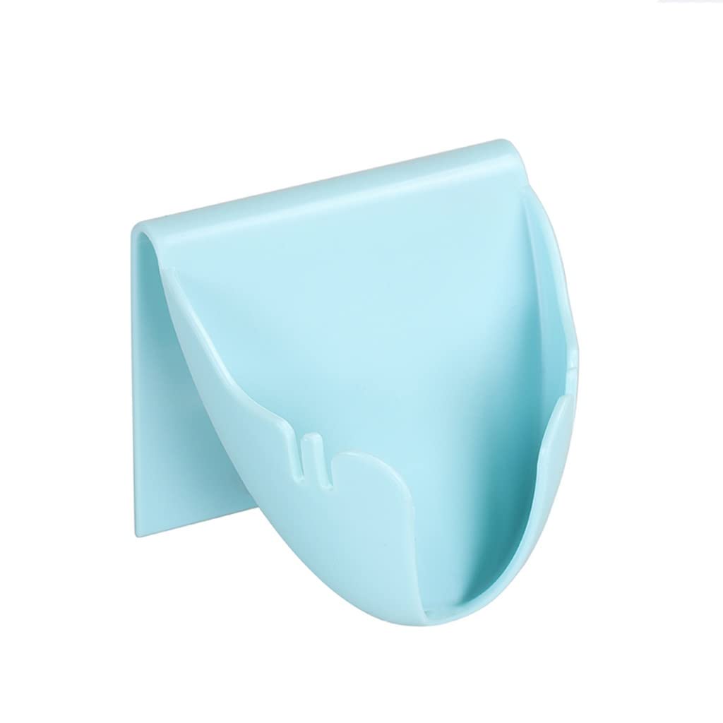 WRLRUILIAN Wall-Mounted Soap Holder - No Drill Bathroom & Kitchen Soap Tray with Drainage, Creative Soap Storage Rack for Shower, Sink, and Countertop Organization (Color D)