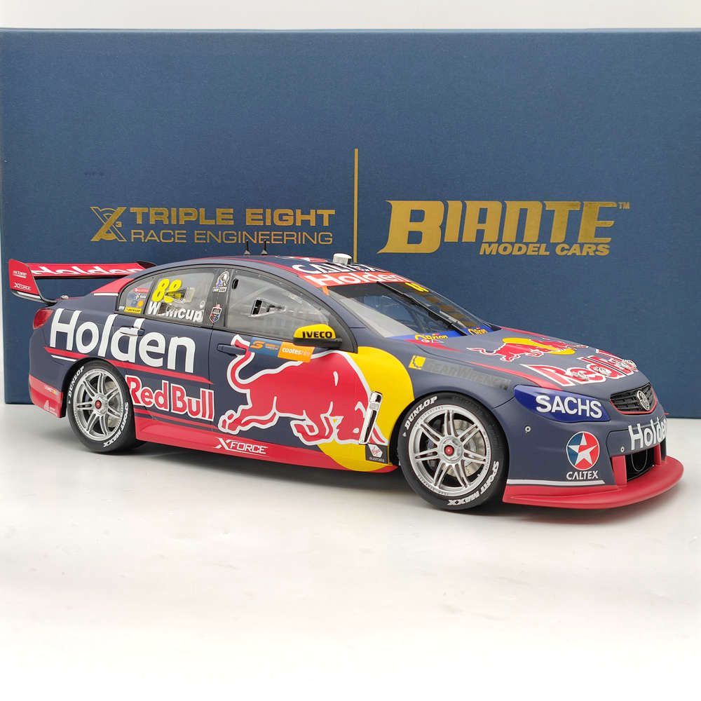 1/12 Scale Holden VF Commodore V8 Supercar 2017 Championship Winner - Detailed Resin Model Car - Collectible Diecast Toy Gift for Car Enthusiasts - Perfect for Display, Racing Fans Collections & Birthday Presents