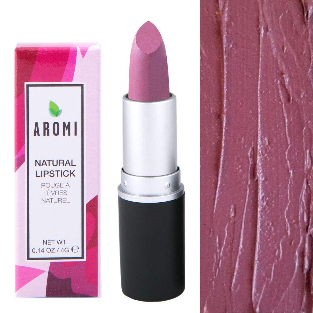 Natural Vegan Lipstick - Pink Mauve & Ash Rose Shades | Cruelty-Free, Handcrafted Small Batch Beauty | Dye-Free, Palm-Free Formula for Everyday Wear & Special Occasions