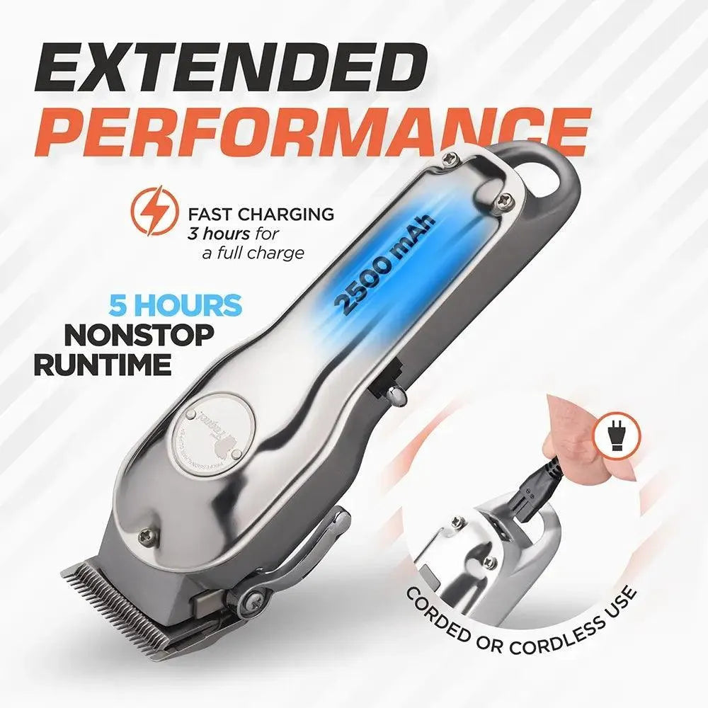 Professional Hair Clippers for Men & Women - Barber Quality Electric Hair Trimmer Kit with Multiple Guards - Perfect for Home Haircuts, Styling & Grooming