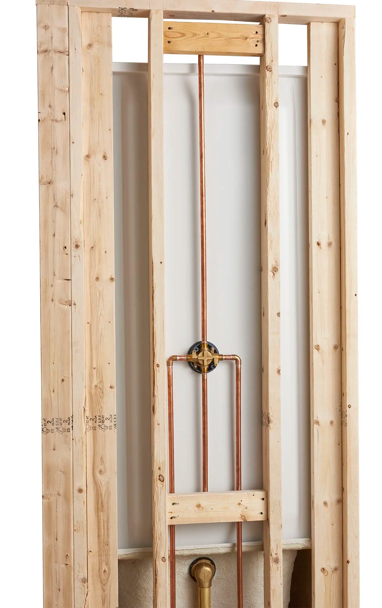 Flash® Universal Shower Rough-In Valve with Multiple Inlets/Outlets - Perfect for Bathroom Remodeling & DIY Plumbing Projects