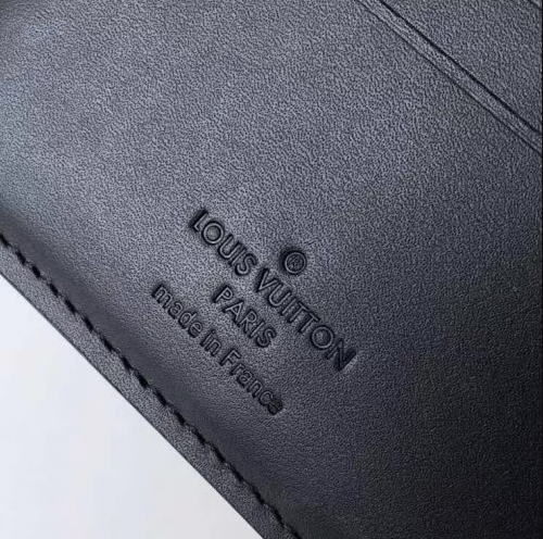 Louis Vuitton Fall Winter 2018 Multiple Wallet in Dark Infinity Leather - Perfect for Everyday Use & Luxury Gift Giving