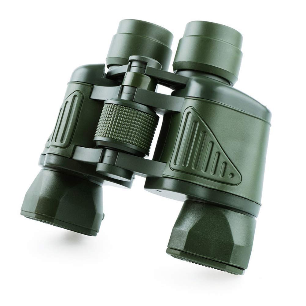 50x50 High-Powered Military Binoculars with Adjustable Zoom - HD Sport Binoculars for Hunting, Bird Watching & Outdoor Adventures - Includes Phone Mount Strap (Green)