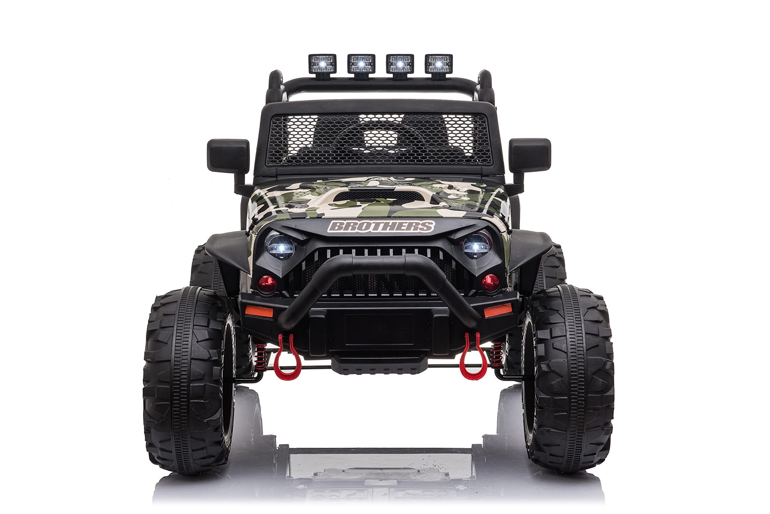 Remote Control Kids Electric Ride-On Car with Parental Control, LED Lights, Music Player & Bluetooth - Perfect for Indoor & Outdoor Play, Birthday Gifts for Boys & Girls Ages 3-8