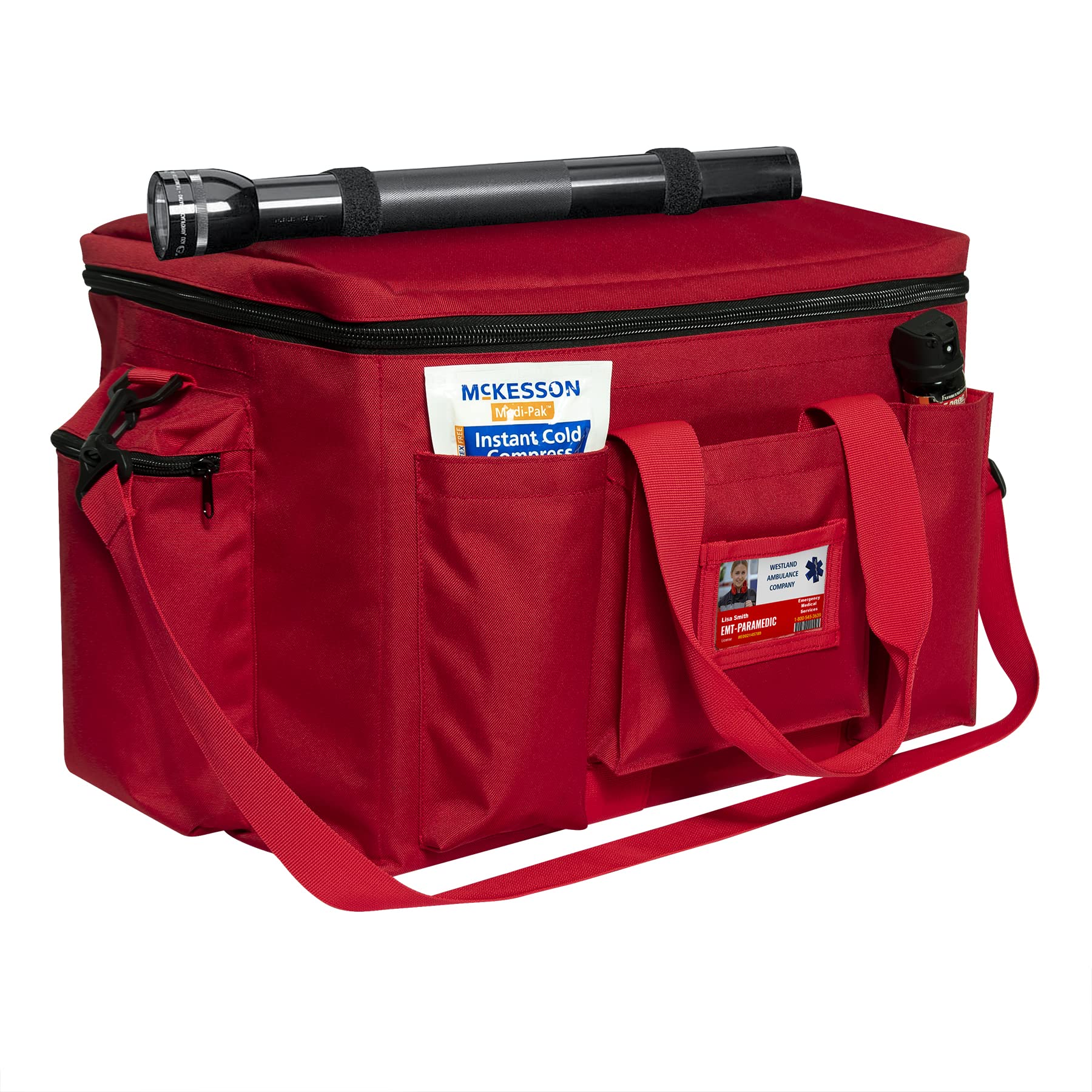 Rothco 20634 Tactical Police Equipment Bag - Durable Red Gear Storage for Law Enforcement, Military & Outdoor Use - Perfect for Duty, Training & Emergency Preparedness
