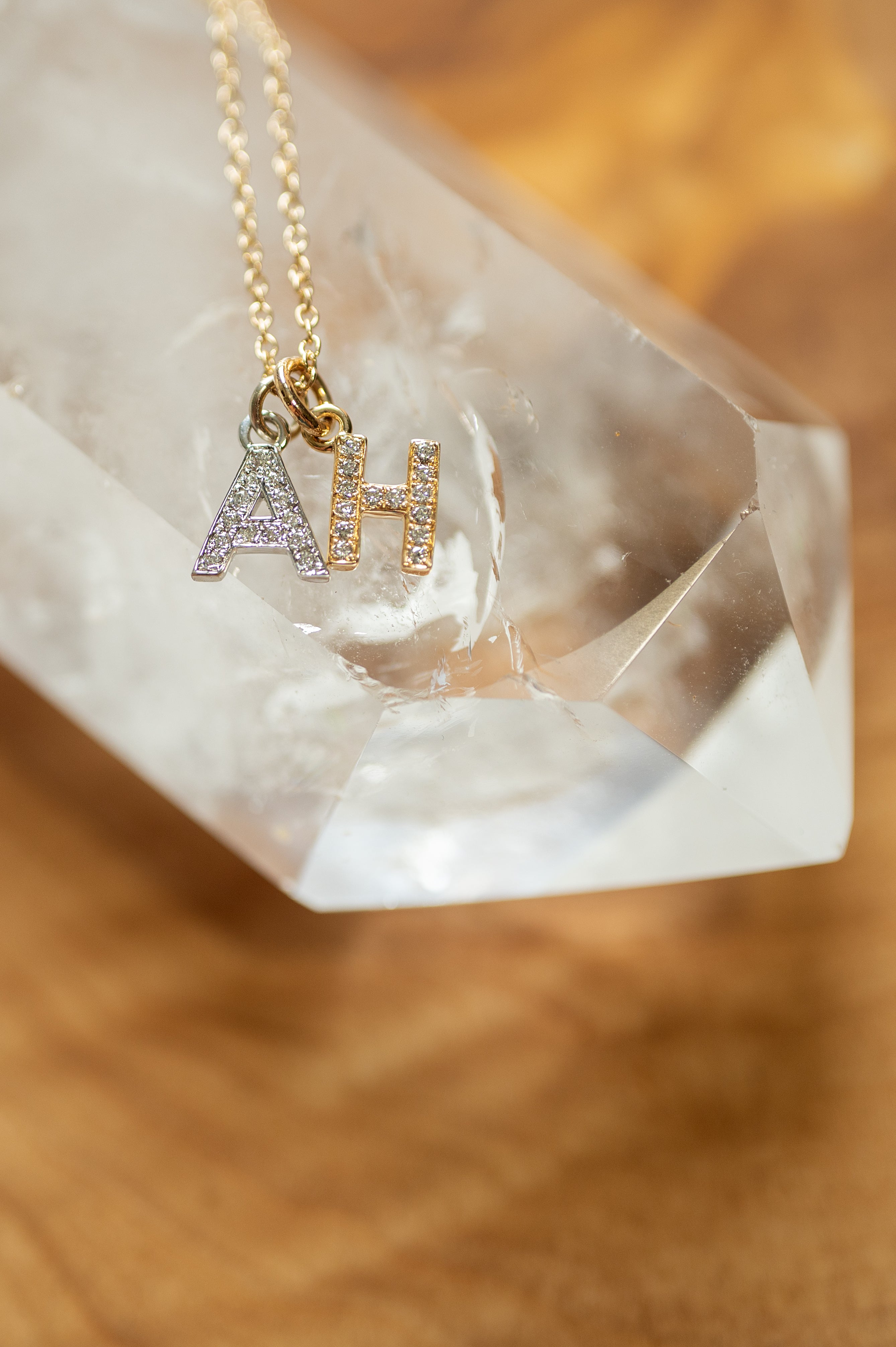 Dainty Diamond Initial Necklace for Women - Personalized A-Z Letter Pendant Jewelry - Perfect for Birthdays, Anniversaries & Everyday Elegance