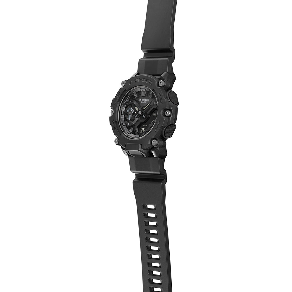 G Shock GA2200BB 1A Digital Sport Watch for Men - Shock Resistant, Waterproof, LED Backlight - Perfect for Outdoor Activities, Running, Hiking & Adventure Sports