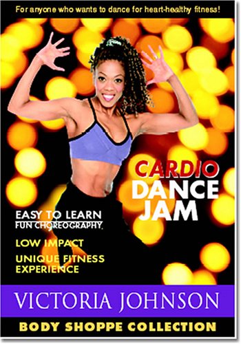 Victoria Johnson Cardio Dance Jam Workout DVD - Fun & Effective Dance Fitness for Weight Loss & Toning | Perfect for Home Exercise & Dance Enthusiasts
