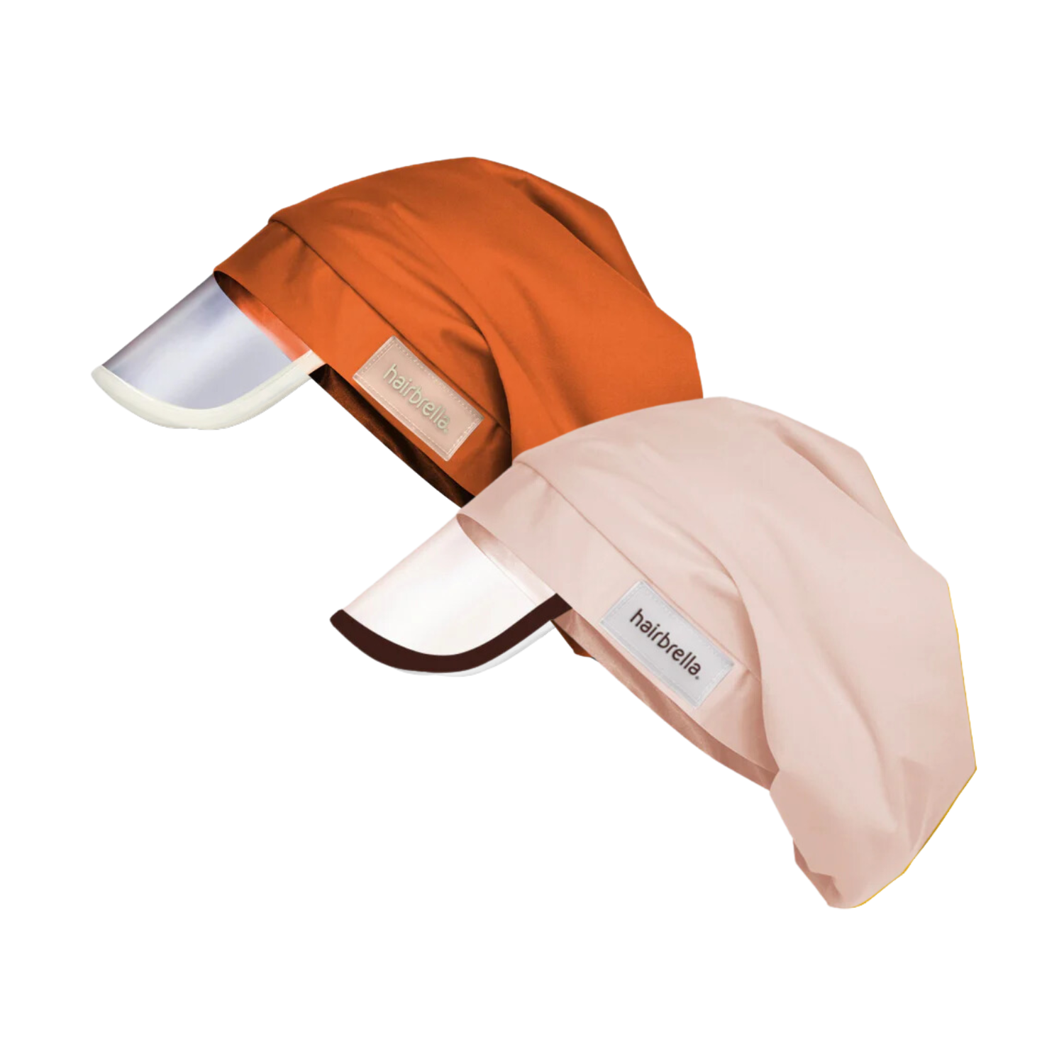 Hairbrella Classic Satin Lined Rain Hat Bundle (2 Pack) - Waterproof & Stylish Hair Protection for Women - Perfect for Rainy Days, Commuting & Outdoor Activities