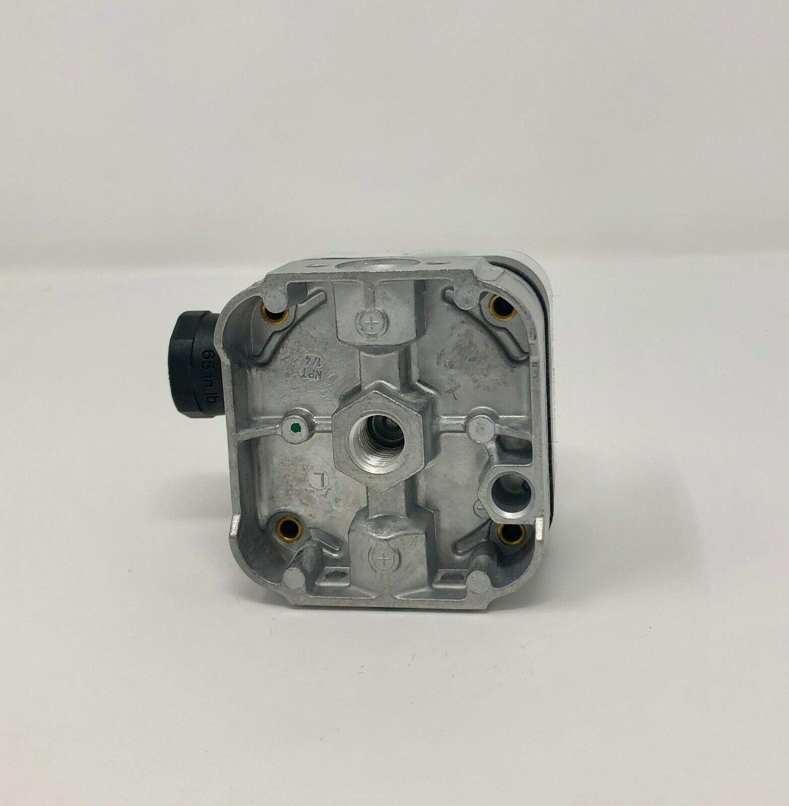 266945 Gas Pressure Switch - NEMA 4 Rated (Formerly 217-340A) - 1 to 20 W.C Pipe Mount - Manual Reset SPDT Switch 10A @ 120VAC - Ideal for HVAC, Industrial Equipment & Gas Furnace Safety Controls