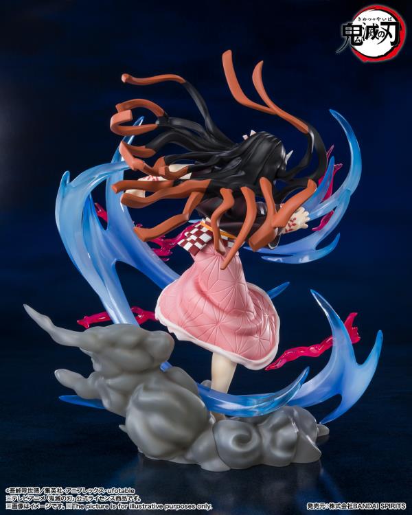 Figuarts Zero Demon Slayer: Kimetsu no Yaiba Nezuko Kamado Advancing Version Anime Statue - Perfect for Anime Collectors, Home Decor, and Gift Giving