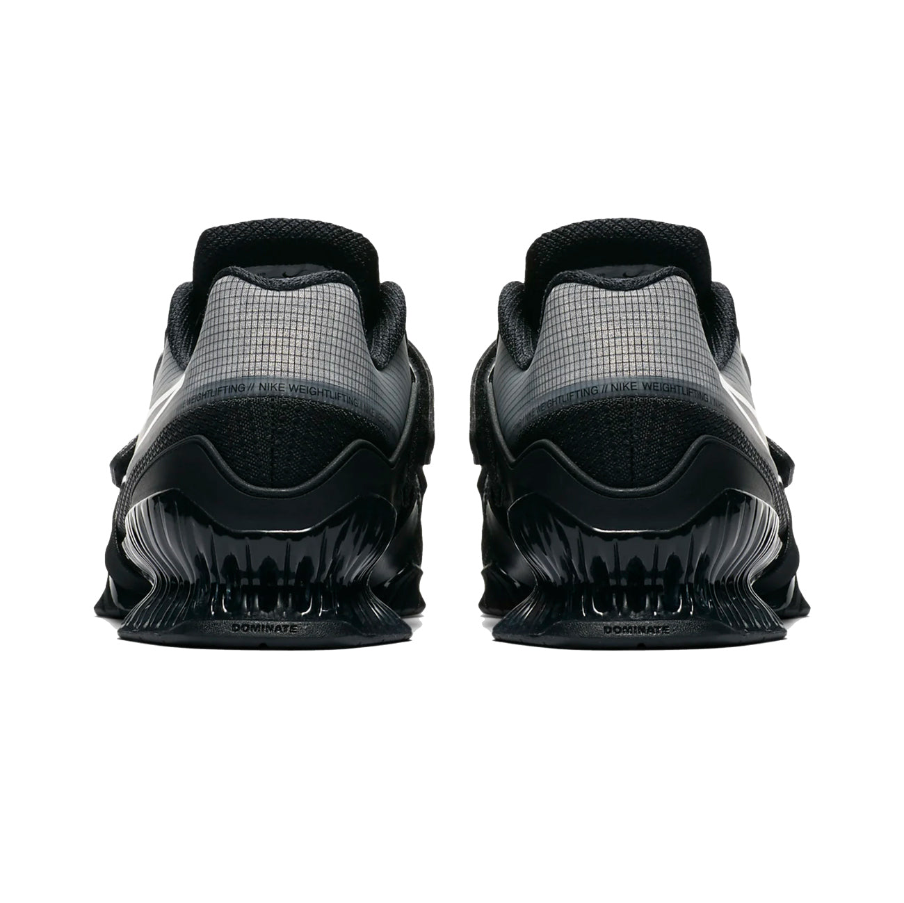 Nike Romaleos 4 Weightlifting Shoes for Men & Women - Black | Powerlifting, CrossFit & Olympic Lifting Gym Training Footwear