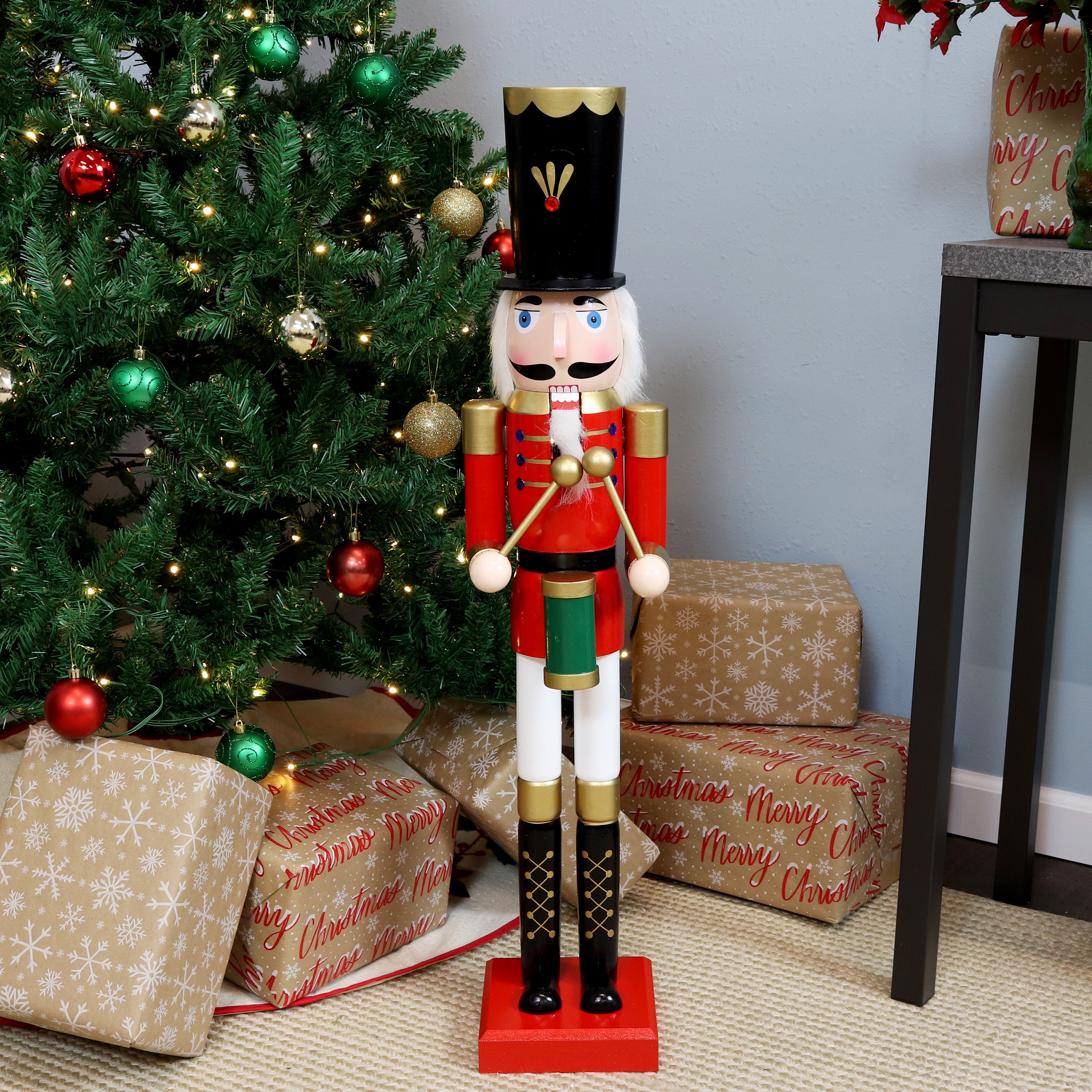 Sunnydaze Noah the Harmonious Indoor Nutcracker Statue - 35.75