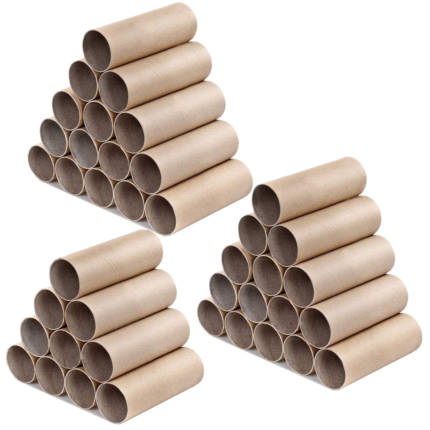 Tosnail 40-Pack 2x4 Inch Empty Cardboard Tubes - DIY Craft Rolls for Toilet Paper, Gift Wrapping & School Projects | Eco-Friendly Art Supplies for Kids & Adults