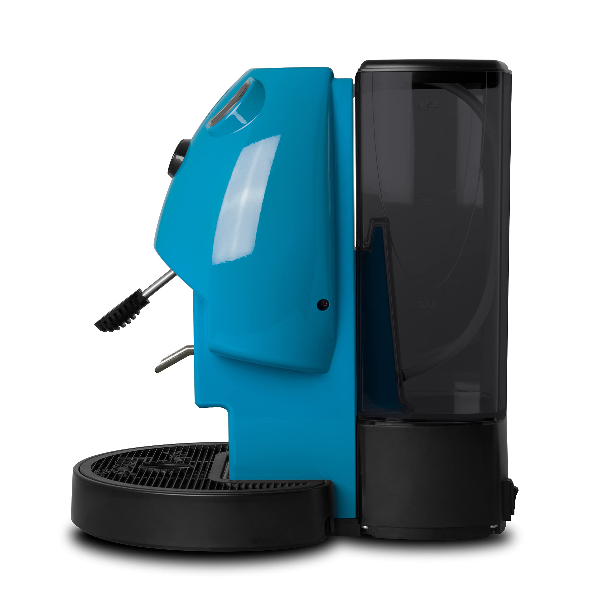 Didiesse Baby Frog ESE 44mm Pod Coffee Machine - Compact 450W with Standby Function & 1.5L Water Tank (Miami Blue) - Perfect for Home, Office, and Small Spaces
