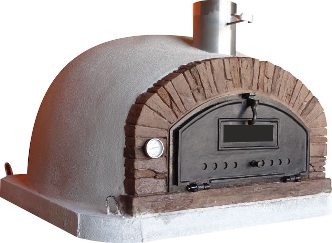 Premium BUENA VENTURA SIERRA Outdoor Pizza Oven - Wood Fired & Gas Compatible for Backyard, Patio, and Restaurant Use