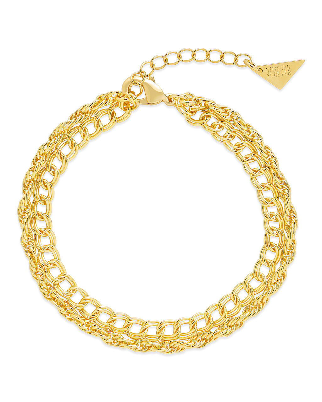 Hallie Layered Chain Bracelet for Women - Trendy Stackable Jewelry for Everyday Wear, Parties & Gifts | Gold & Silver Fashion Accessories