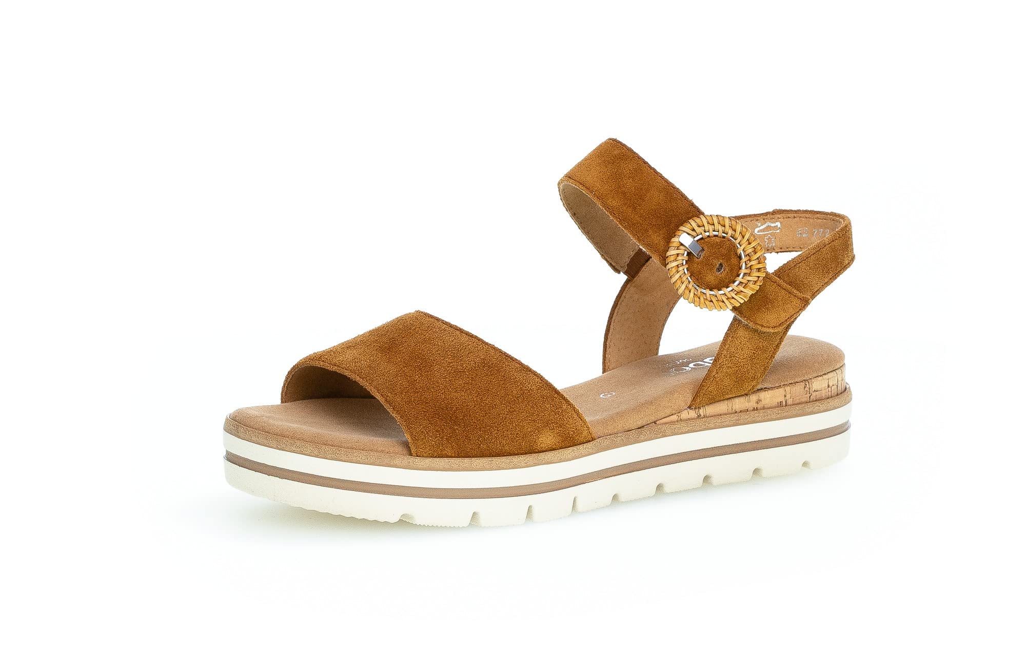 Gabor Women's Strappy Sandals - Wide Width (G) Comfortable Summer Sandals for Walking, Travel & Casual Outings