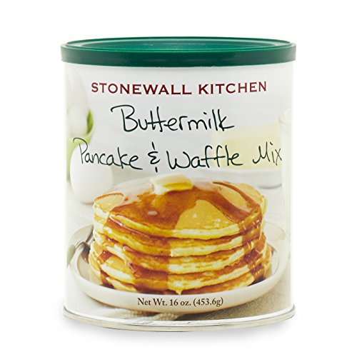 Stonewall Kitchen Buttermilk Pancake & Waffle Mix - 16oz | Premium Breakfast Mix for Fluffy Pancakes & Crispy Waffles | Perfect for Family Brunches & Holiday Breakfasts